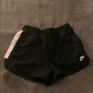 nike vintage athletic black brand new shorts